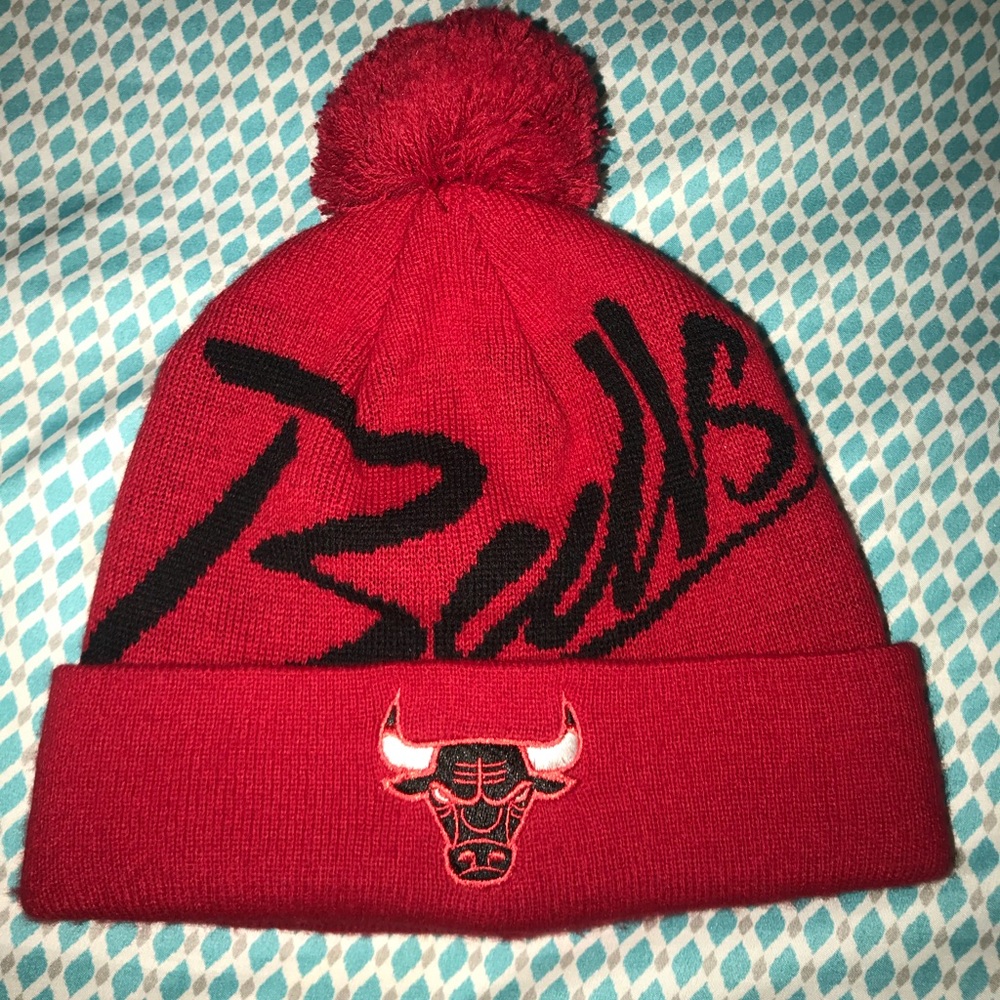 chicago bulls beanie